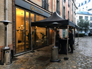 Location tente pliante 3x3 noire